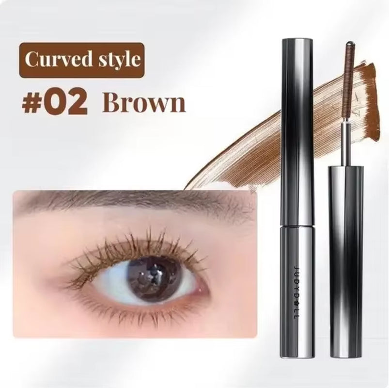 Judydoll Waterproof Mascara Lash Lengthening Curling Thick Mascara Non-Smudg Natural Quick Dry Long Lasting Eye Makeup Cosmetics