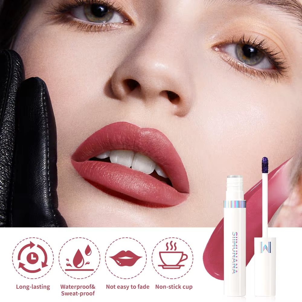 Lip Stain Tint Peel off Tattoo Korean Lipsticks Cosmetics Makeup Long Lasting Waterproof Peel off Lip Stain Pink Red Glosses