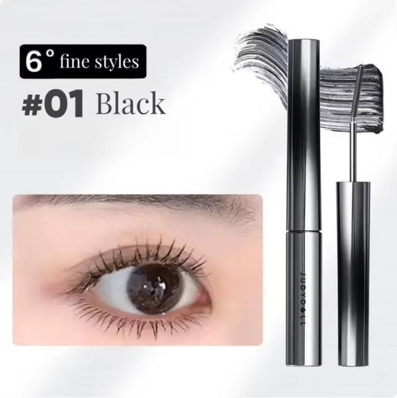Judydoll Waterproof Mascara Lash Lengthening Curling Thick Mascara Non-Smudg Natural Quick Dry Long Lasting Eye Makeup Cosmetics