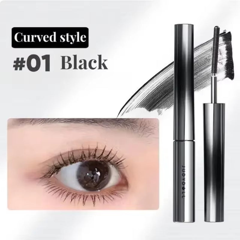 Judydoll Waterproof Mascara Lash Lengthening Curling Thick Mascara Non-Smudg Natural Quick Dry Long Lasting Eye Makeup Cosmetics